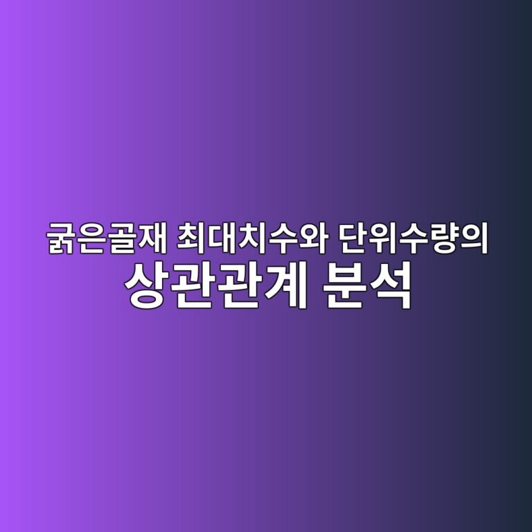 굵은골재 최대치수와 단위수량의 상관관계 분석 4 eab5b5ec9d80eab3a8ec9eac ecb59ceb8c80ecb998ec8898ec9980 eb8ba8ec9c84ec8898eb9f89ec9d98 ec8381eab480eab480eab384 ebb684ec849d 1787401414