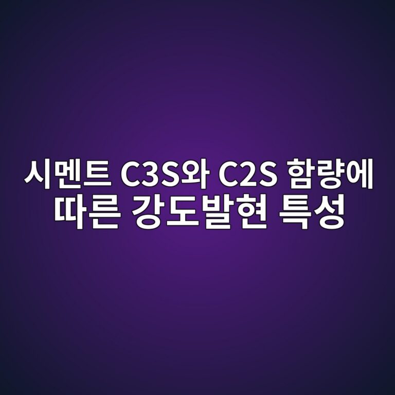시멘트 C3S와 C2S 함량에 따른 강도발현 특성 7 ec8b9ceba998ed8ab8 c3sec9980 c2s ed95a8eb9f89ec9790 eb94b0eba5b8 eab095eb8f84ebb09ced9884 ed8ab9ec84b1 1787729497