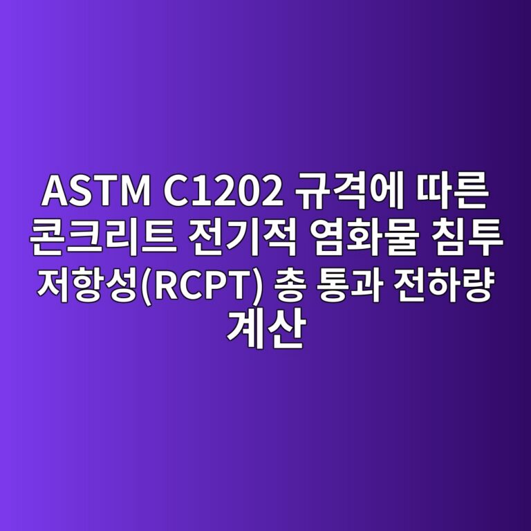 ASTM C1202 규격에 따른 콘크리트 전기적 염화물 침투 저항성(RCPT) 총 통과 전하량 계산 7 astm c1202 eab79ceab2a9ec9790 eb94b0eba5b8 ecbd98ed81aceba6aced8ab8 eca084eab8b0eca081 ec97bced9994ebacbc ecb9a8ed88ac eca080ed95adec84b1rc 1788266548